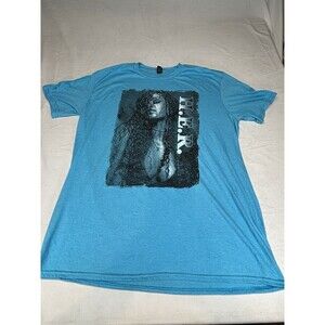 2017 H.E.R. Singer Graphic T-shirt Men's Women's Blue Size Medium